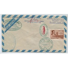 ANTARTIDA ARGENTINA 1962 SOBRE BASE ORCADAS FIRMADO