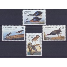 CAYES OF BELIZE SERIE COMPLETA MINT PAJAROS AVES PATOS