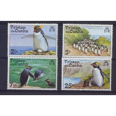 TRISTAN DA CUNHA SERIE COMPLETA MINT FAUNA PINGUINOS