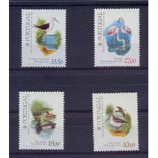 PORTUGAL SERIE COMPLETA MINT FAUNA AVES PAJAROS