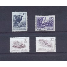 COLOMBIA SERIE COMPLETA MINT FAUNA AVES TORTUGA DELFIN