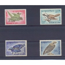 LAOS SERIE COMPLETA MINT PAJAROS AVES