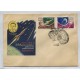 COHETERIA ESPACIO RUSIA 1962 BONITA ILUSTRACION !!!