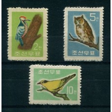 COREA AVES SERIE COMPLETA DE ESTAMPILLAS MINT