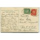 ALEMANIA 1925 TARJETA POSTAL CIRCULADA DESDE MADEIRA POR BARCO PAQUEBOT ALEMAN LINEA BREMEN-LA PLATA "C"