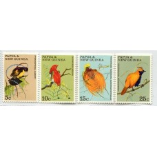 PAPUA AVES SERIE COMPLETA DE ESTAMPILLAS MINT