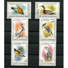 RUMANIA AVES SERIE COMPLETA DE ESTAMPILLAS MINT