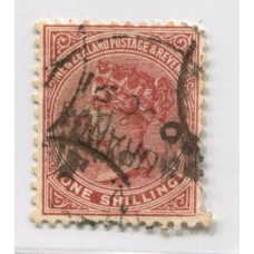 NUEVA ZELANDA Yv. 066 ESTAMPILLA USADA 14 EUROS