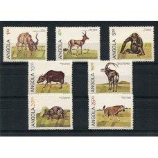 FAUNA SALVAJE SERIE COMPLETA DE ESTAMPILLAS MINT ANGOLA