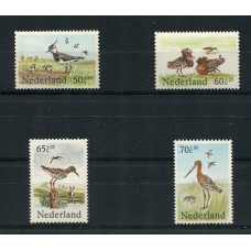 HOLANDA PAJAROS AVES SERIE COMPLETA DE ESTAMPILLAS MINT