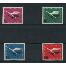 ALEMANIA OCCIDENTAL 1955 Yv. 81/4 SERIE COMPLETA MINT € 40