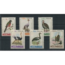 FAUNA SERIE COMPLETA DE ESTAMPILLAS NUEVAS MINT AVES MOZAMBIQUE