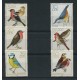 PAJAROS AVES ALEMANIA ORIENTAL SERIE COMPLETA DE ESTAMPILLAS NUEVAS MINT