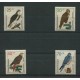 ALEMANIA OCCIDENTAL 1973 AVES SERIE COMPLETA DE ESTAMPILLAS MINT