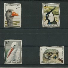 BELGICA 1972 AVES SERIE COMPLETA DE ESTAMPILLAS MINT