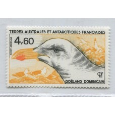 TAAF ANTARTIDA FRANCESA 1986 Yv. AEREO 92 ESTAMPILLA NUEVA MINT AVES