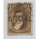 ARGENTINA SERVICIO OFICIAL GJ 004 ESTAMPILLA USADA U$ 25
