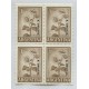 ARGENTINA SERVICIO OFICIAL GJ 739 CUADRO DE ESTAMPILLAS MINT U$ 36 + 50 %