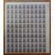 ARGENTINA SERVICIO OFICIAL GJ 154 PLANCHA COMPLETA DE ESTAMPILLAS NUEVAS MINT, RARA U$ 90