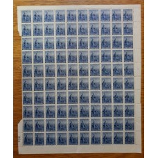 ARGENTINA SERVICIO OFICIAL GJ 224 PLANCHA COMPLETA DE ESTAMPILLAS NUEVAS MINT, RARA U$ 150