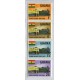 TRENES LOCOMOTORAS GHANA SERIE COMPLETA DE ESTAMPILLAS MINT