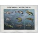 DINOSAURIOS SERIE COMPLETA DE ESTAMPILLAS NUEVAS MINT GUYANA PECES PREHISTORICOS