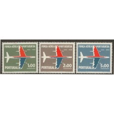 PORTUGAL 1965 Yv. 974/6 SERIE COMPLETA DE ESTAMPILLAS MINT AVIONES