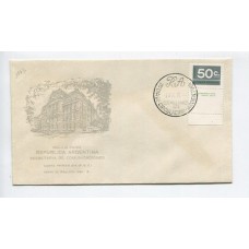 ARGENTINA 1976 SOBRE PRIMER DIA DE EMISION CORREO ORDINARIO ESTAMPILLA DE $ 0,50 CON COMPLEMENTO