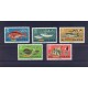 GHANA SERIE COMPLETA MINT FAUNA MARINA PECES BARCOS