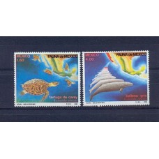 MEXICO 1982 SERIE COMPLETA MINT FAUNA BALLENA TORTUGA