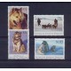 AUSTRALIA ANTARTIC TERRITORY SERIE COMPLETA MINT PERROS