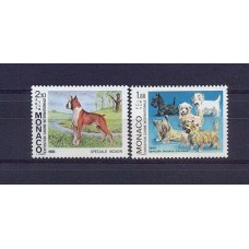 MONACO SERIE COMPLETA MINT PERROS