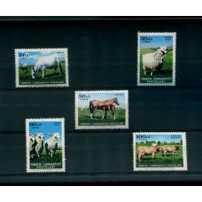 TURQUIA CABALLOS FAUNA SERIE COMPLETA NUEVA MINT