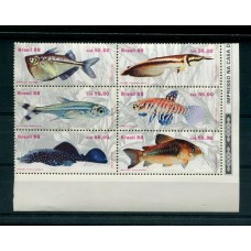 BRASIL PECES SERIE COMPLETA NUEVA MINT