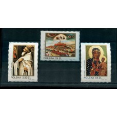 PINTURAS ARTE POLONIA SERIE COMPLETA DE ESTAMPILLAS MINT