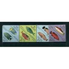 PECES NEVIS SERIE COMPLETA DE ESTAMPILLAS MINT