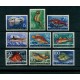 PECES YUGOSLAVIA SERIE COMPLETA DE ESTAMPILLAS MINT