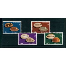 CARACOLES TUVALU SERIE COMPLETA DE ESTAMPILLAS MINT