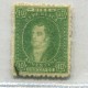 ARGENTINA 1864 GJ 23 RIVADAVIA de 10 Cts ESTAMPILLA CON SUAVE MATASELLO