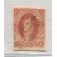 ARGENTINA 1864 GJ 19e RIVADAVIA 2da TIRADA VARIEDAD PAPEL DELGADO MATASELLO PLUMA U$ 36