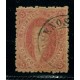 ARGENTINA 1864 GJ 19g RIVADAVIA 2da TIRADA VARIEDAD PAPEL RAYADO HERMOSO EJEMPLAR U$ 110