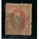 ARGENTINA 1864 GJ 19e RIVADAVIA 1ra TIRADA VARIEDAD PAPEL DELGADO MATASELLO OM U$ 36