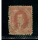 ARGENTINA 1864 GJ 19 RIVADAVIA ESTAMPILLA DE 1ra TIRADA NUEVA CON GOMA INFIMO DEFECTO EN UN ANGULO U$ 288 ( U$ 72 + 300 % )