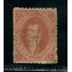 ARGENTINA 1864 GJ 19 RIVADAVIA ESTAMPILLA DE 1ra TIRADA NUEVA CON GOMA PEQUEÑA REPARACION U$ 288 ( U$ 72 + 300 % )