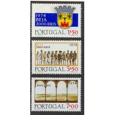 PORTUGAL 1974 Yv. 1240/2 SERIE COMPLETA DE ESTAMPILLAS MINT MILITARES REALEZA