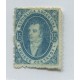 ARGENTINA 1864 GJ 22 RIVADAVIA ESTAMPILLA DE 15 Cts IMPRESIÓN NITIDA NUEVA HERMOSO EJEMPLAR Y SU CALIDAD ES DE LUJO U$ 540