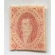 ARGENTINA 1867 GJ 28n + d RIVADAVIA ESTAMPILLA DE 6ta TIRADA VARIEDAD ANGULO INFERIOR IZQUIERDO BLANCO POSICION 32, EN NUEVO !! SIN PRECIO EN CATALOGO y ADEMAS ES PLANCHA RAYADA, RARISIMO QUIZAS UNICO