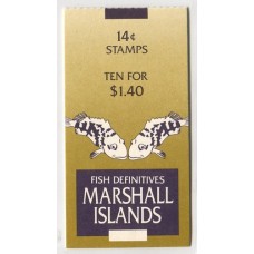 PECES ISLAS MARSHALL CARNET COMPLETO DE ESTAMPILLAS MINT