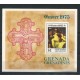 GRENADA GRENADINES RELIGION PINTURAS ARTE HOJA BLOCK NUEVA MINT