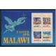 MALAWI RELIGION PINTURAS ARTE ESTAMPILLAS EN HOJA BLOCK NUEVA MINT